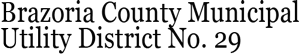 Brazoria County Municipal Utility District 29 Logo